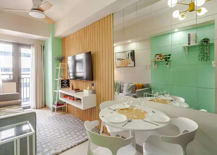 Claysky Staycation Cozy Modern 1br Unit Near Moa With Netflix & Hbo Max Apartment
