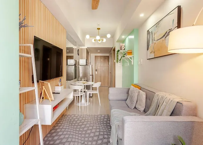 Claysky Staycation Cozy Modern 1br Unit Near Moa With Netflix & Hbo Max Apartment